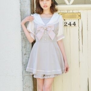 Lizlisa Sailor Collar Setup (Grey)